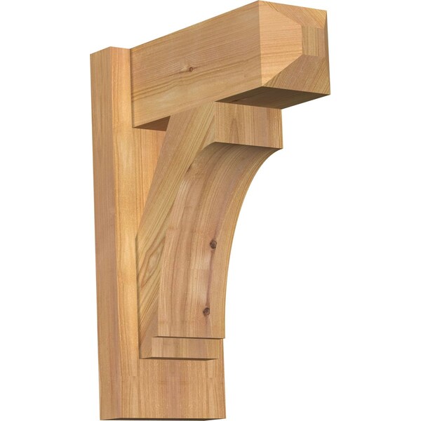 Ekena Millwork Imperial Craftsman Smooth Outlooker, Western Red Cedar, 5 1/2"W x 12"D x 16"H OUT06X12X16IMP04SWR - main